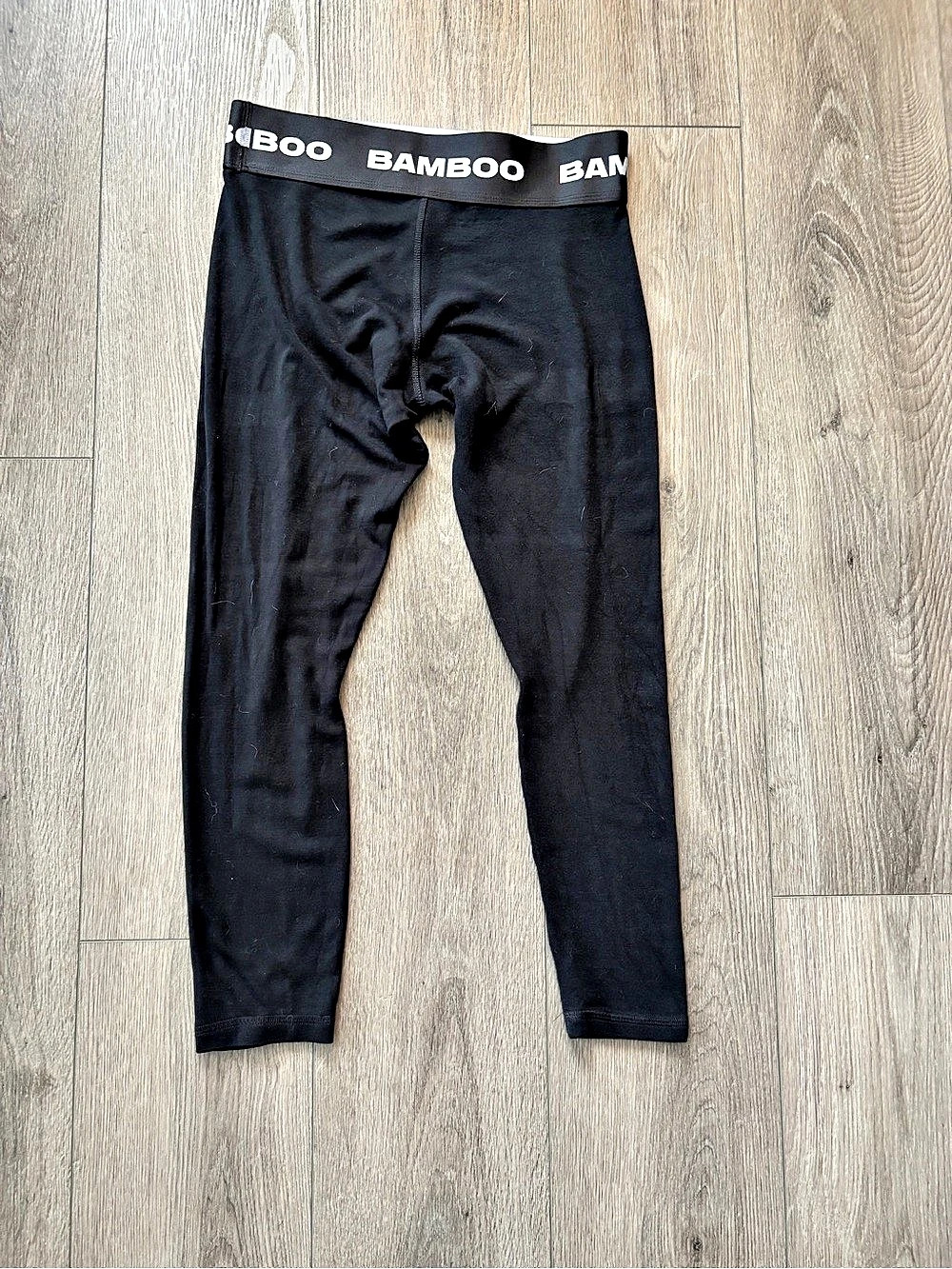 Bamboo Black Leggings
